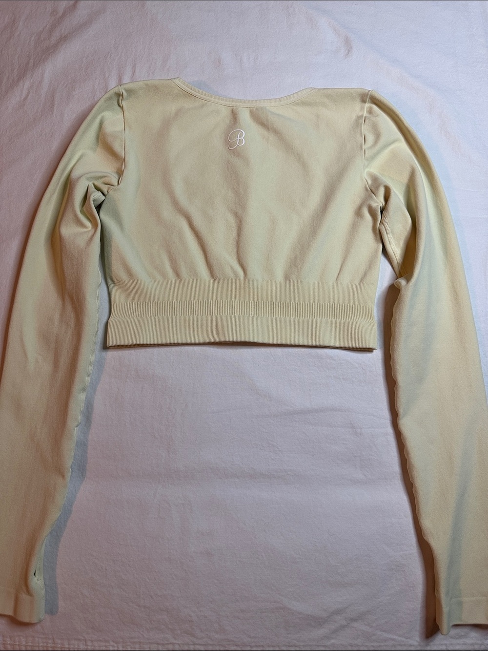 Bombshell Sportswear Long Sleeve Crop Top Size M